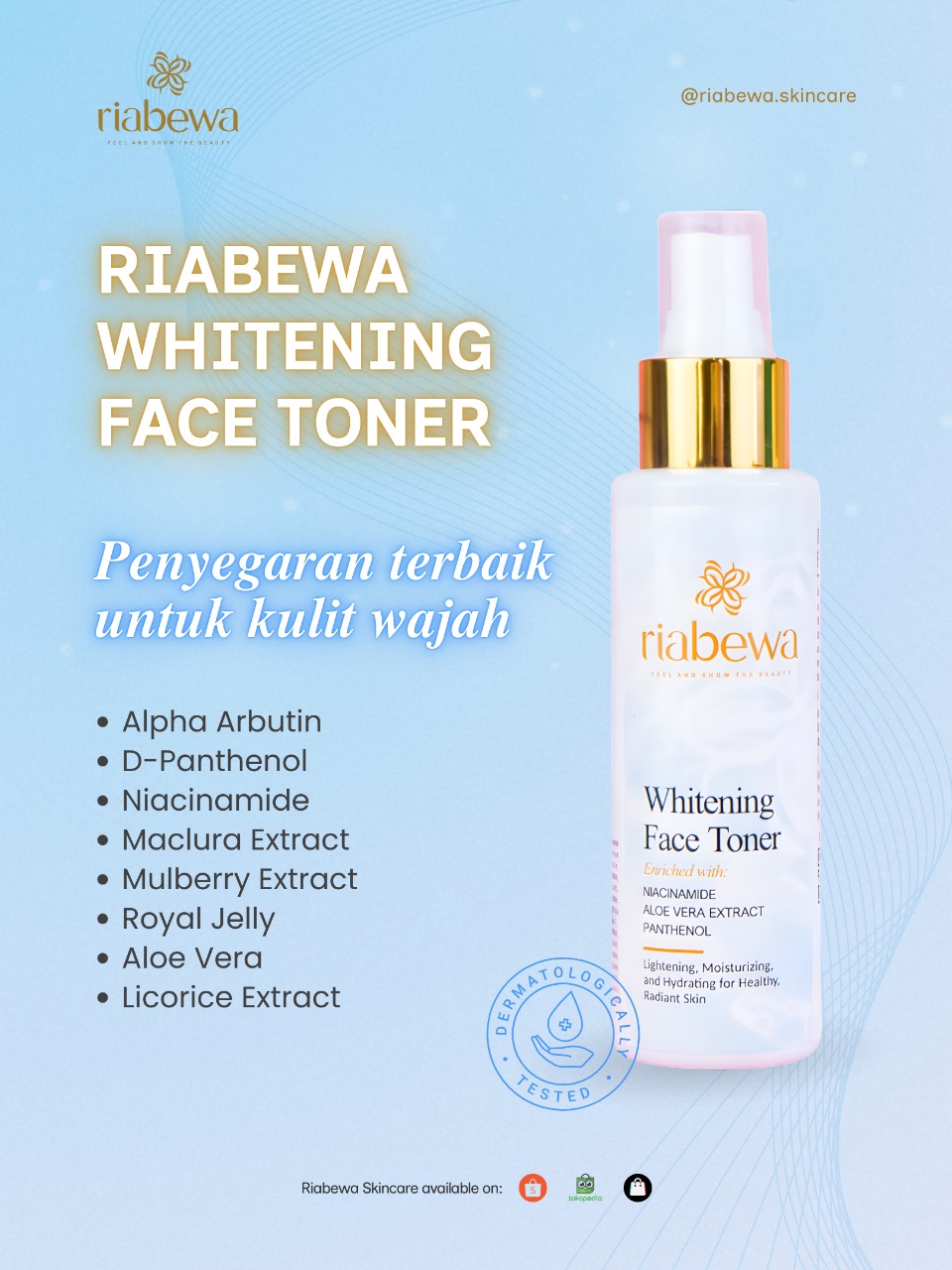 Whitening Face Toner